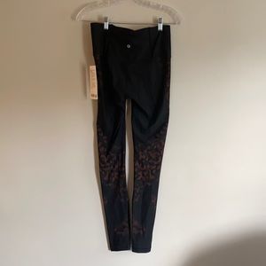 Lululemon Mapped Out “camo” high rise tight